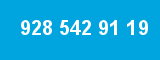 928 542 91 19